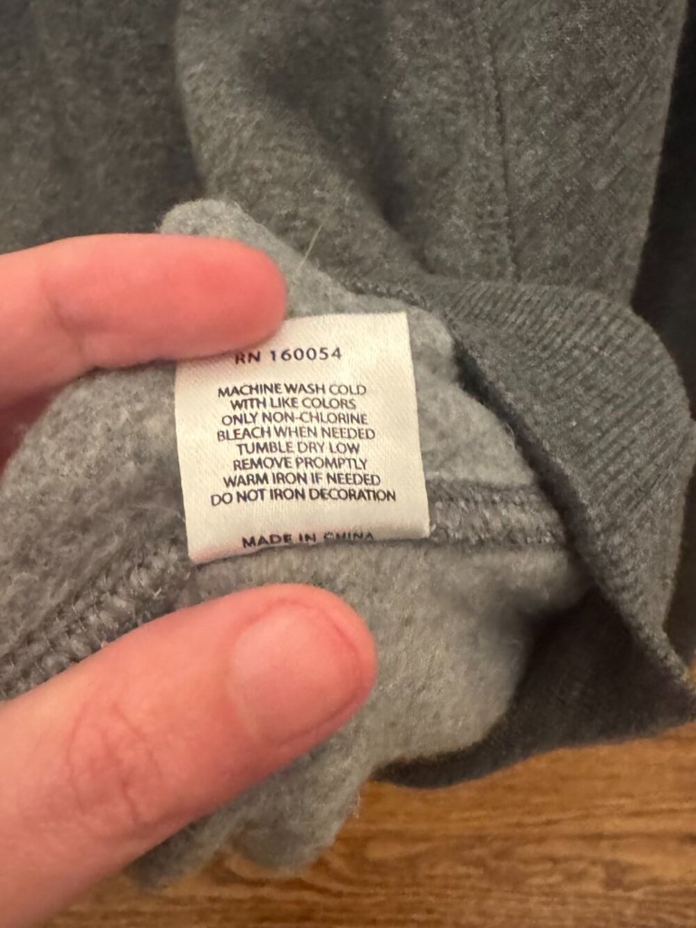 Grayson/Threads Good Vibes Graphic Sweatshirt Gray Size Large - Picture 7 of 8